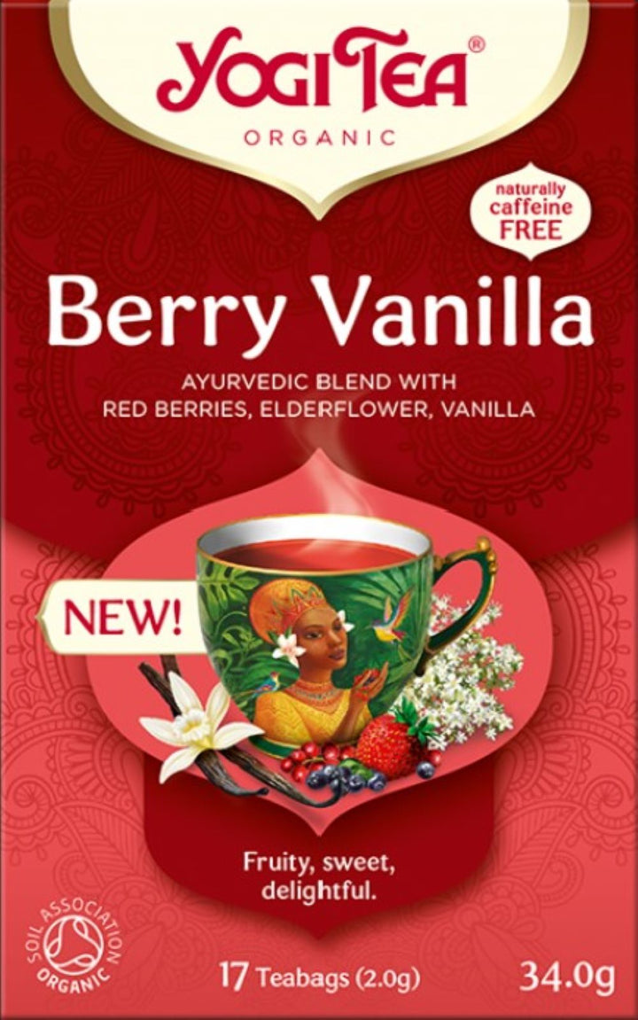 YOGI Organic Berry Vanilla 17bag