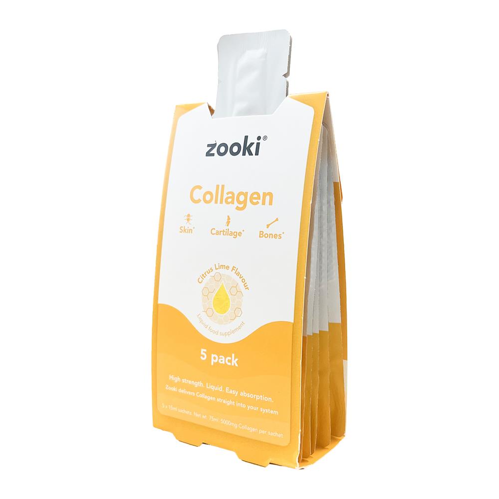 Marine Collagen 5000mg Citrus Lime - 5x15ml Liquid Sachets