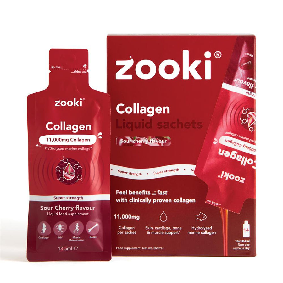 Marine Collagen 11000mg Cherry 14x18.5ml Liquid Sachets