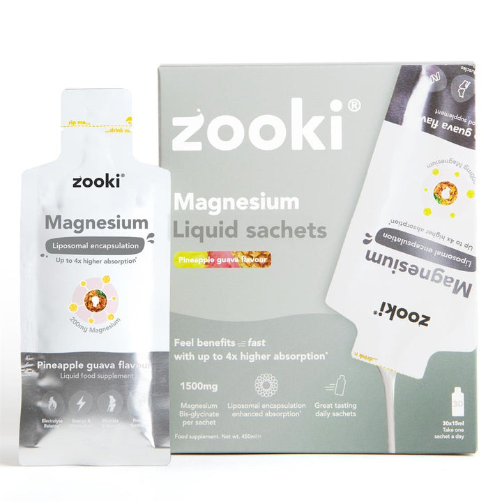 Liposomal Magnesium Bisglycinate 2000mg Pineapple 30x17ml sachets