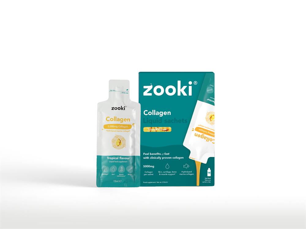 Marine Collagen 5000mg Tropical 14x15ml Liquid Sachets