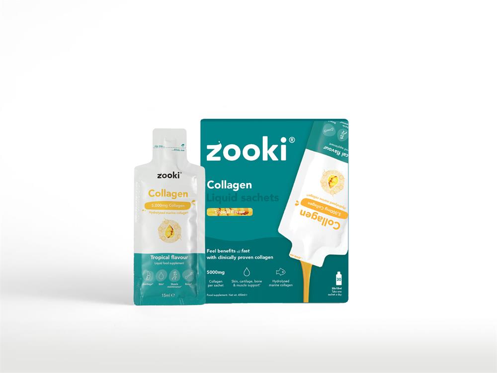 Marine Collagen 5000mg Tropical 30x15ml Liquid Sachets