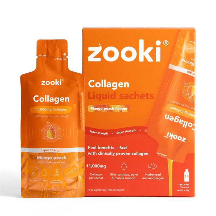 SS Marine Collagen 11g Mango Peach 14x18.5ml Sachets