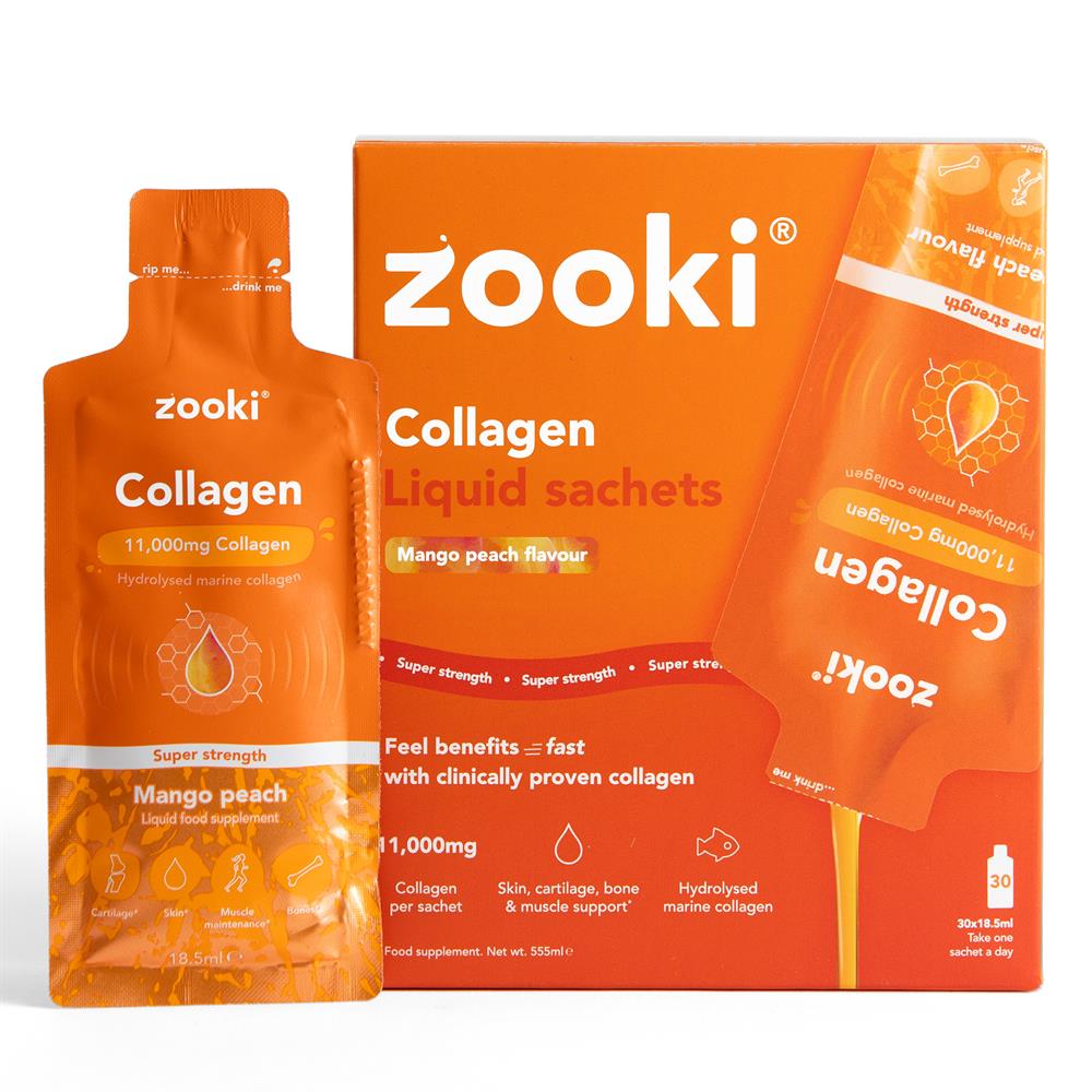 SS Marine Collagen 11g Mango Peach 30x18.5ml Sachets