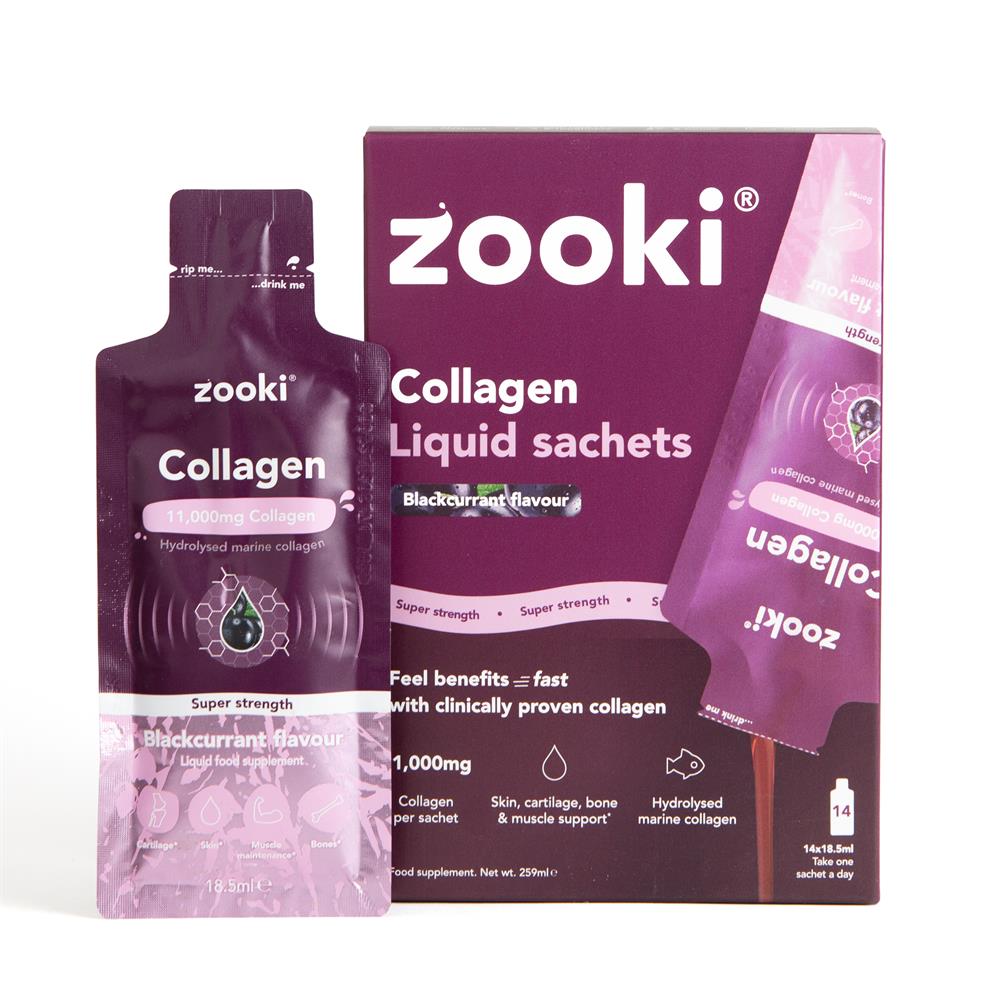 SS Marine Collagen 11g Blackcurrant 14x18.5ml sachets
