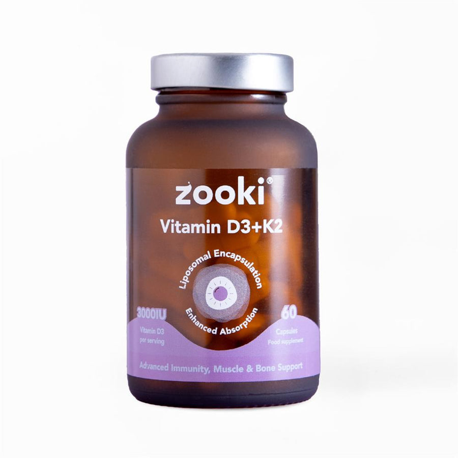 Liposomal Vitamin D3+K2 3000iu. 60 Capsules