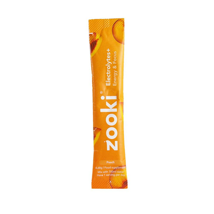 Electrolytes+ Energy & Focus Peach Flavour 1 Sachet