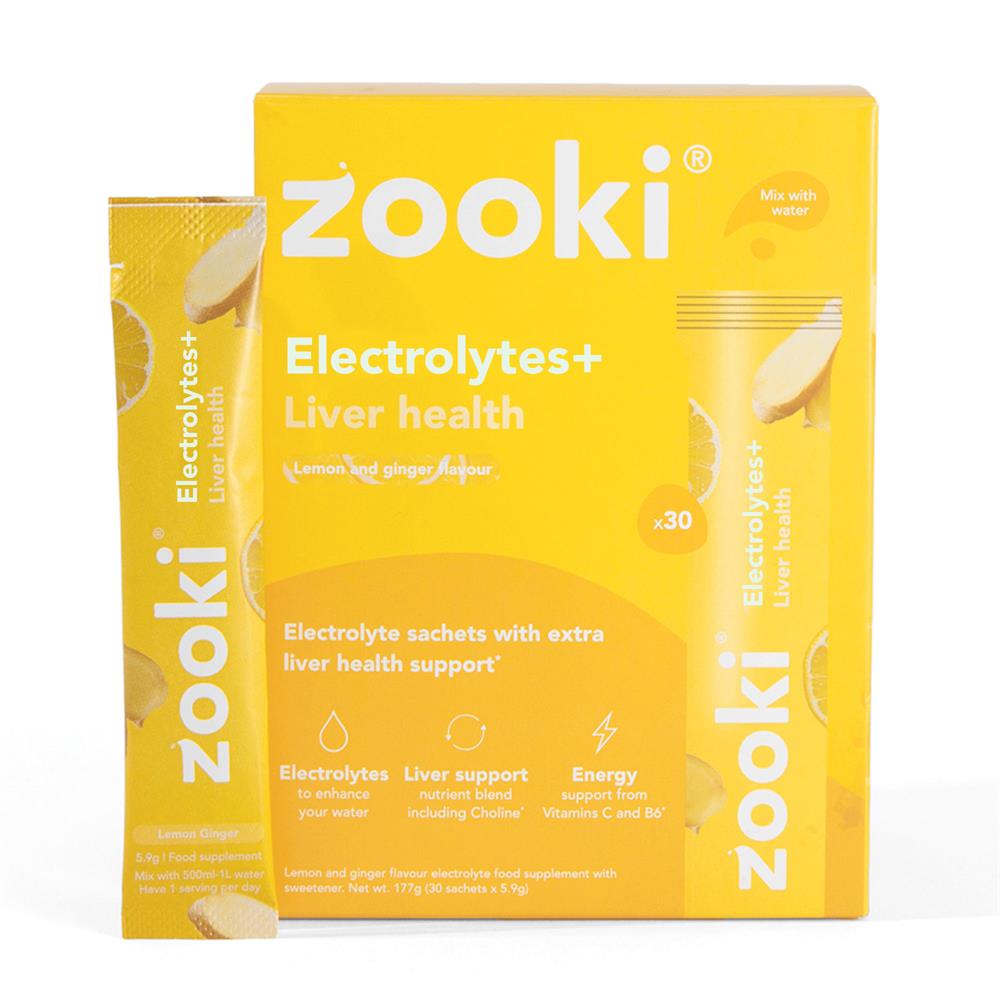 Electrolytes+ Liver Health Lemon Ginger 30 Sachet