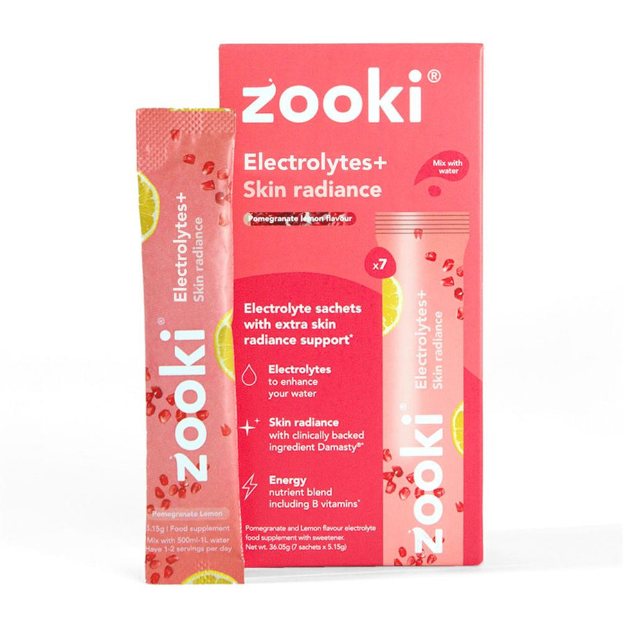 Electrolytes+ Skin Radiance Pomegranate 7 Sachets Box