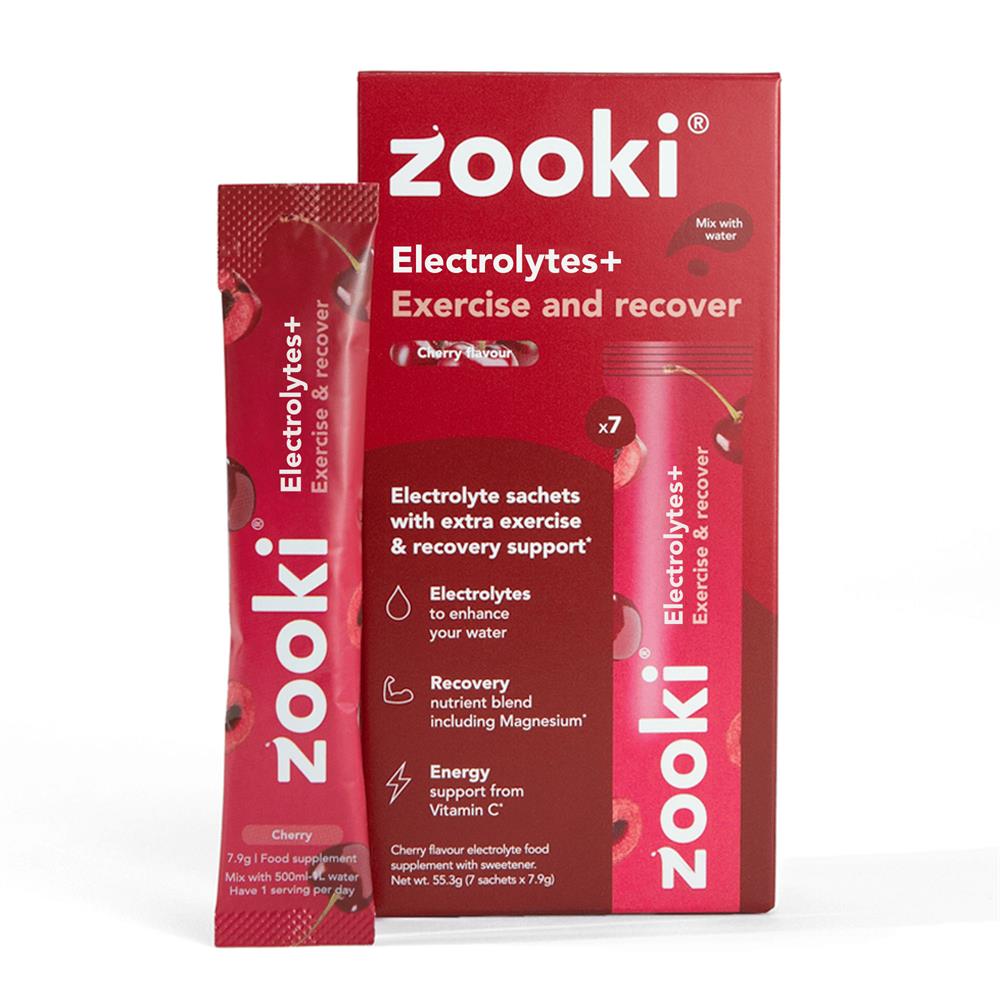 Electrolytes+ Exercise & Recover Cherry 7 Sachet