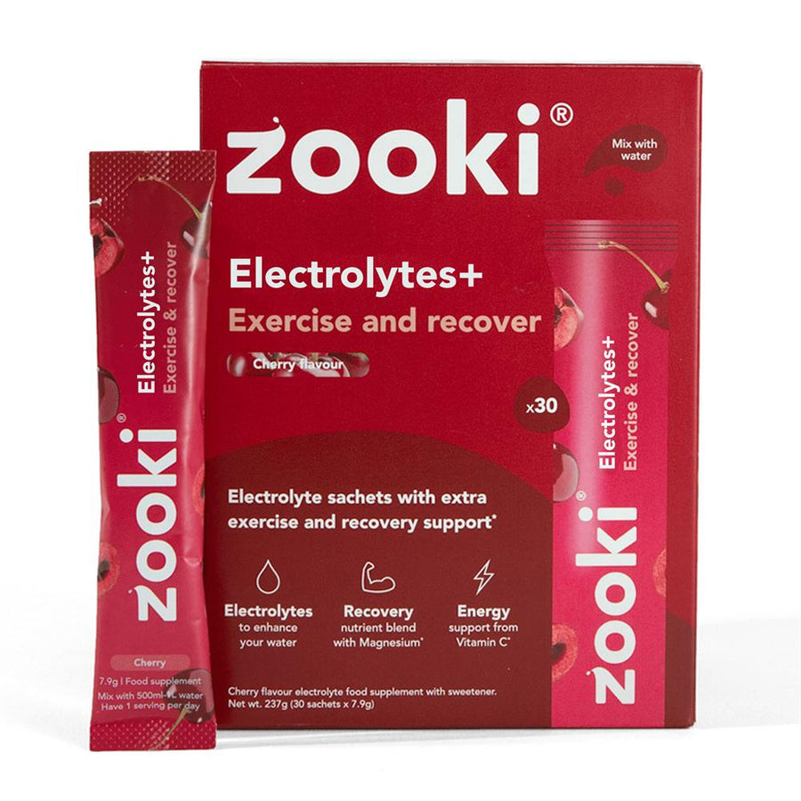 Electrolytes+ Exercise & Recover Cherry 30 Sachet