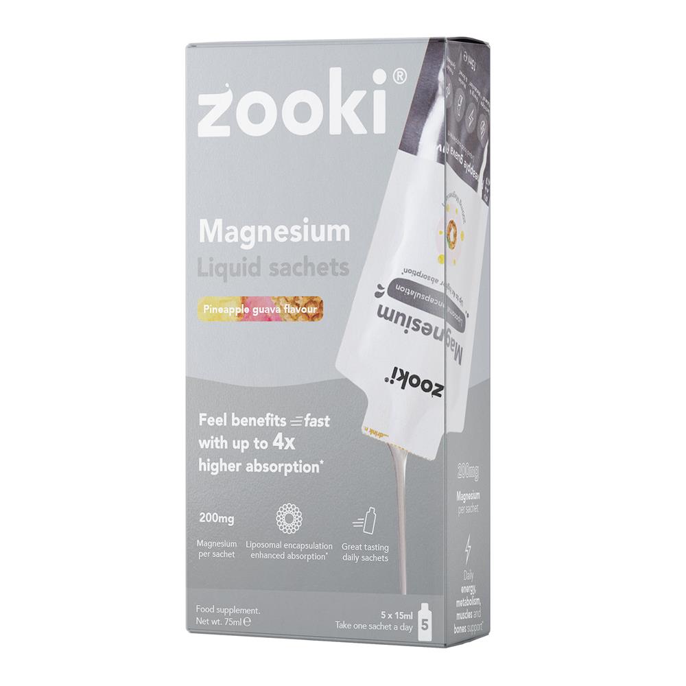 Liposomal Magnesium Bisglycinate 2000mg Pineapple 5x17ml sachets