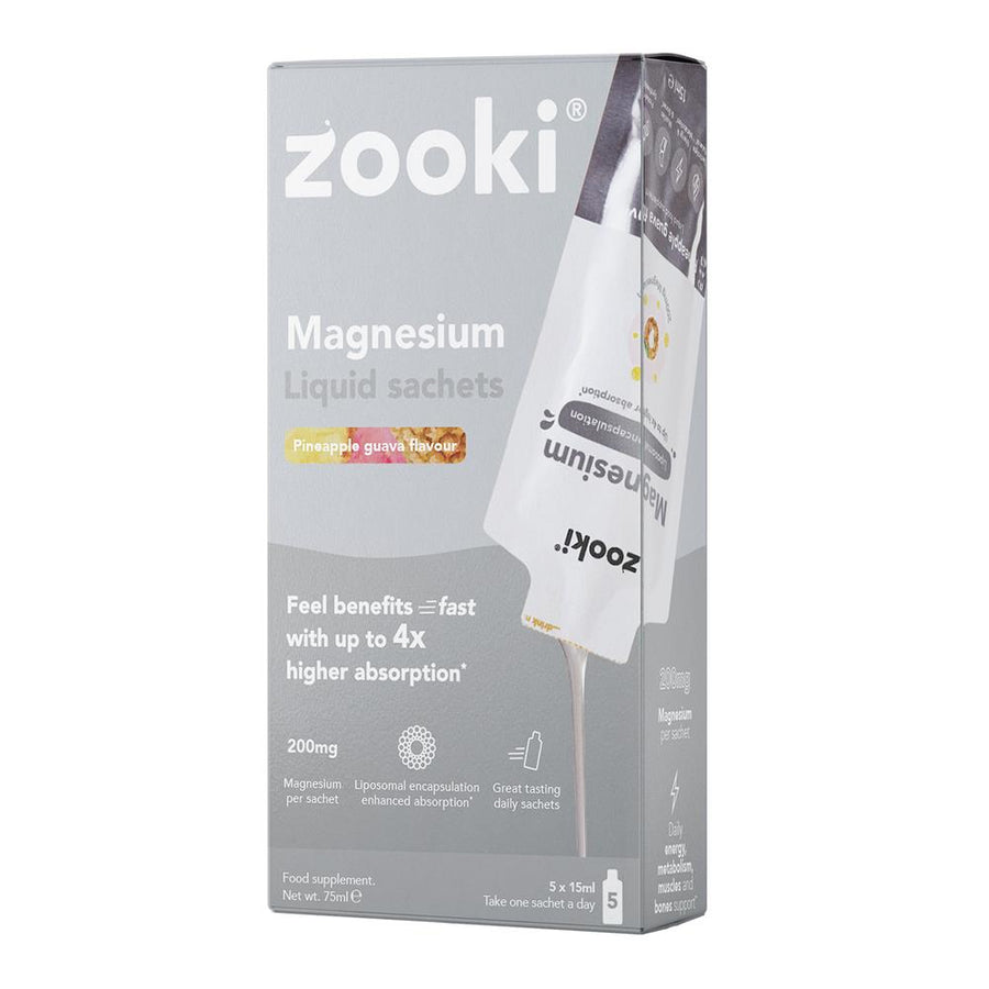 Liposomal Magnesium Bisglycinate 2000mg Pineapple 5x17ml sachets