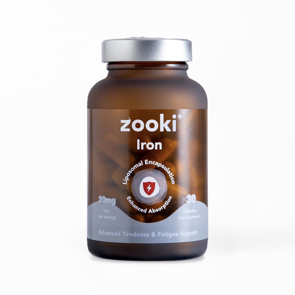 Liposomal Iron 20mg 30 Capsules 30 Day Supply