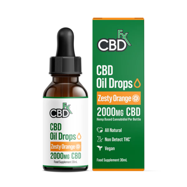 CBD +FX Oil Drops 2000mg 30ml