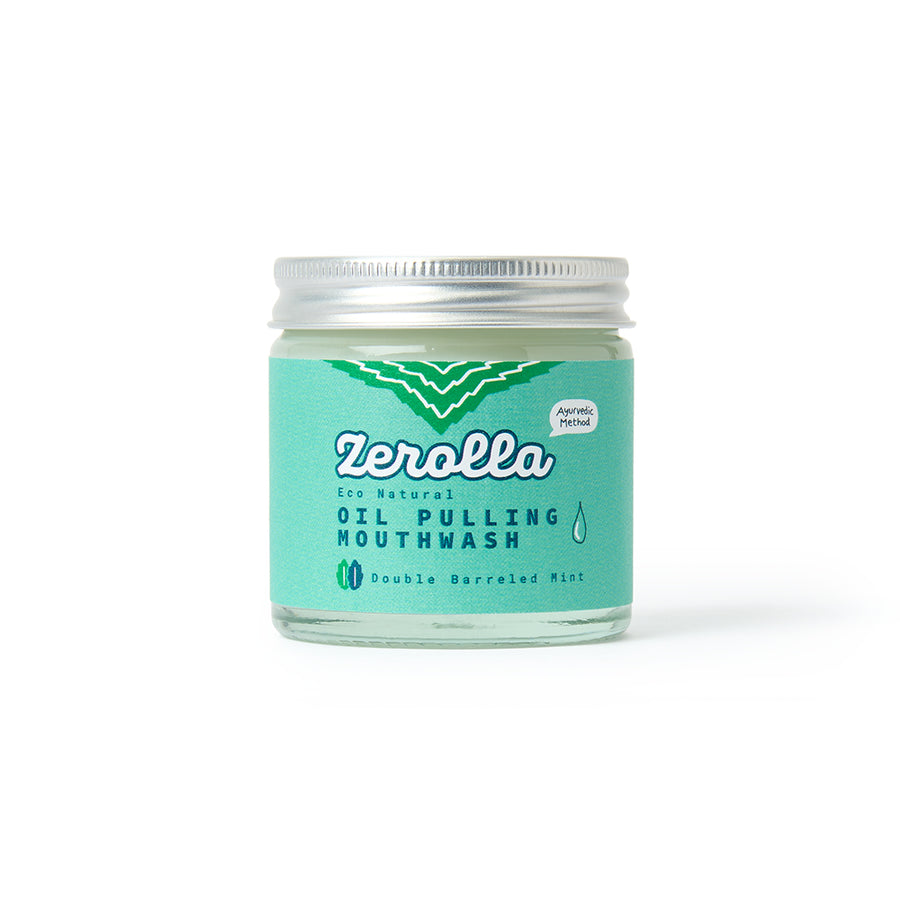 Eco Natural Coconut Oil Pulling Mouthwash 60ml - Double Mint