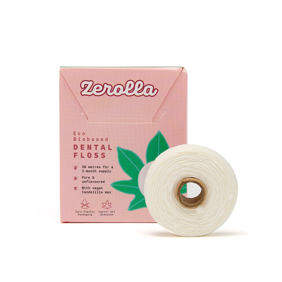 Eco Biobased Dental Floss 50m - Castor Oil Bionylon