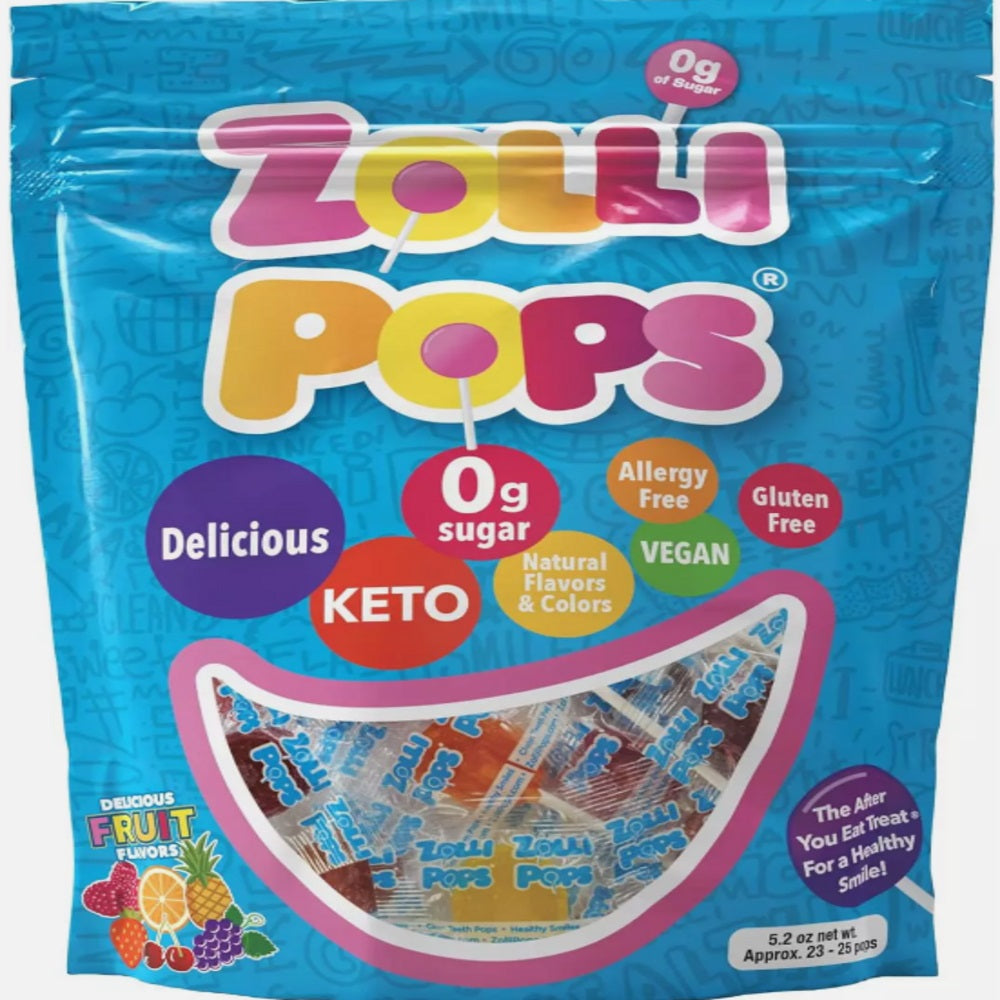 Sugar Free Tropical Fruit Lollipops 150g