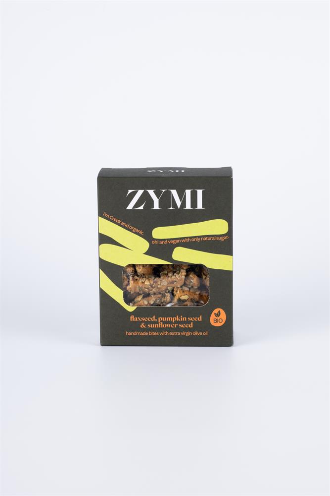 ZYMI Organic Bites Pumpkin Seed Sunflower Seed & Flaxseed 130g