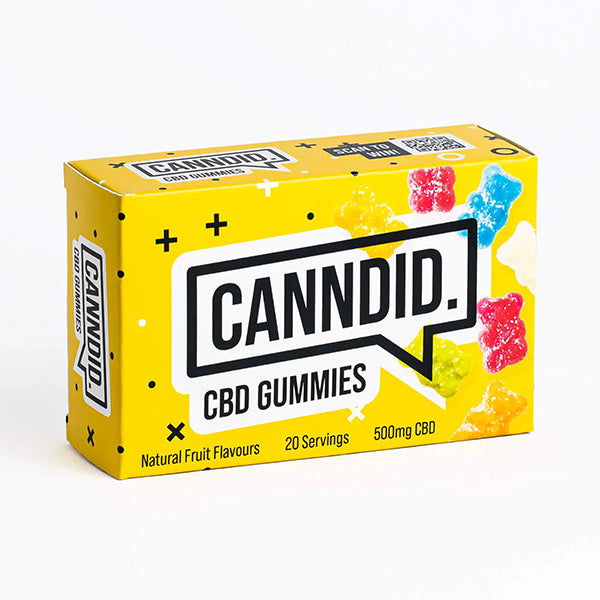 CANNDID. CBD Gummies Natural Fruit Flavours