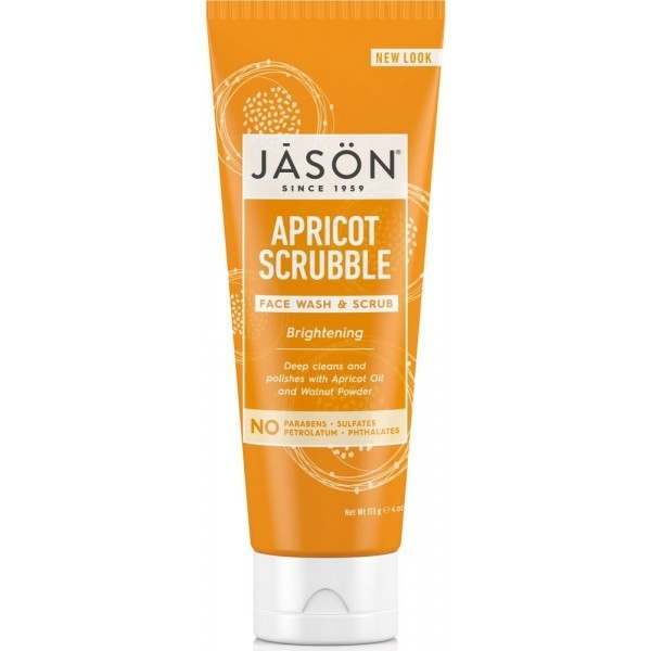 Jason Brightening Apricot Scrubble Facial Wash & Scrub 128ml