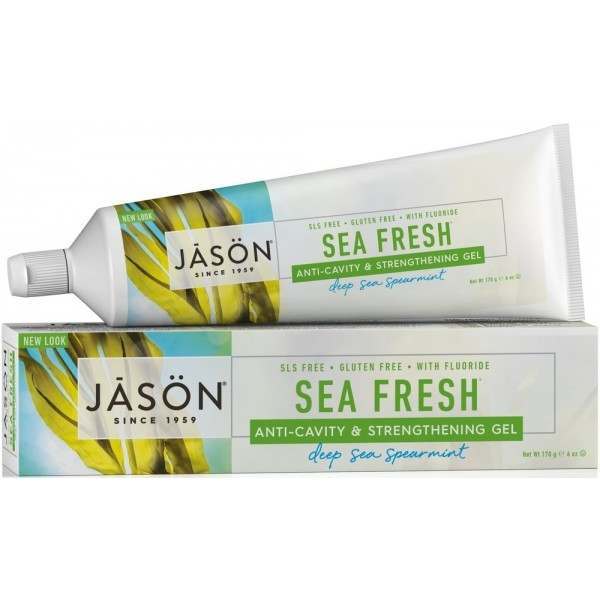 Jason Sea Fresh CoQ10 Anti-Cavity & Strengthening Tooth Gel 170g