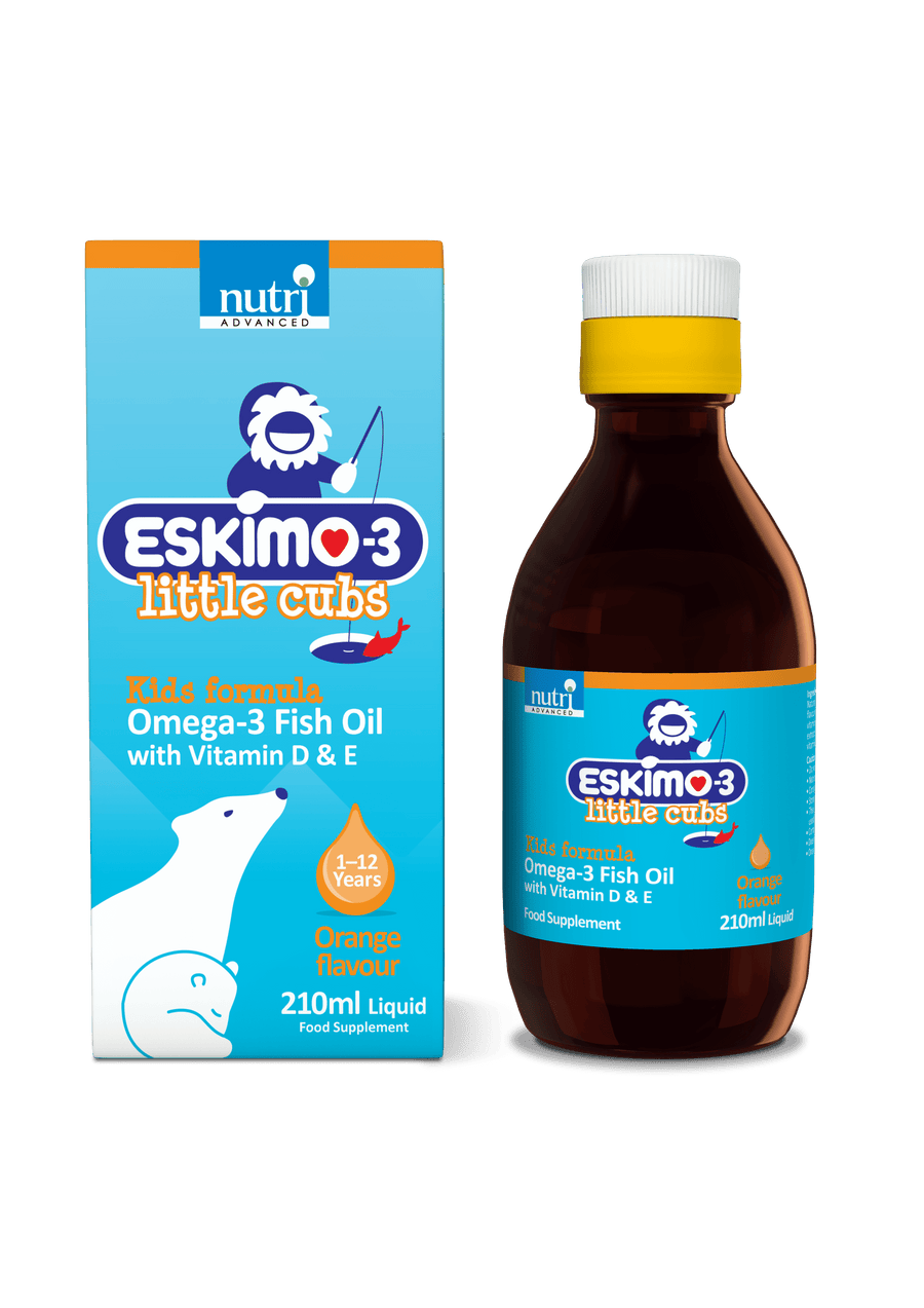 Eskimo-3 Little Cubs Omega-3 Orange Fish Oil Liquid 210ml
