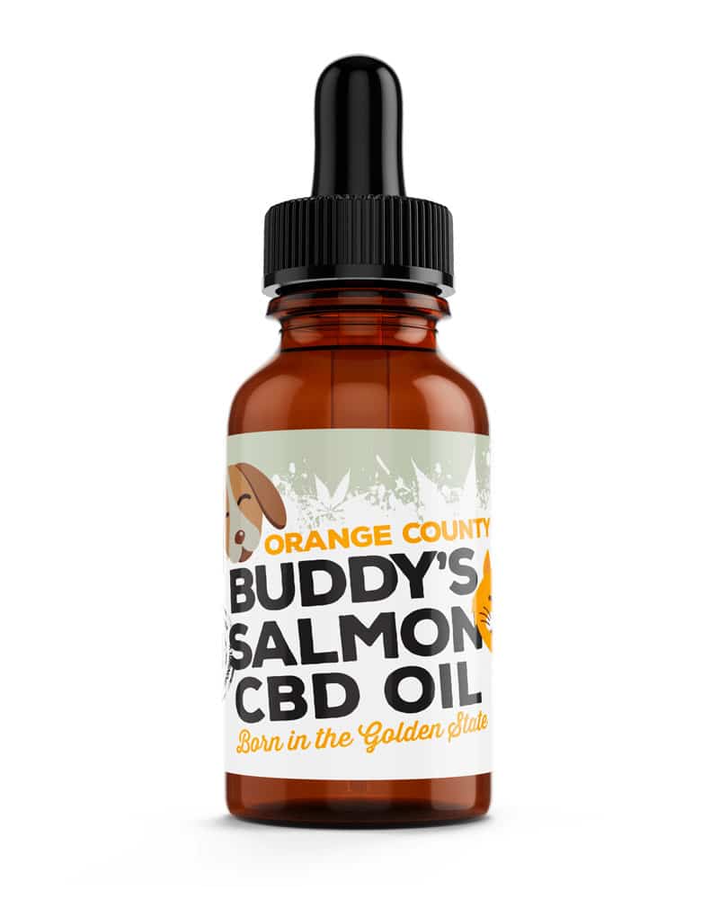 Orange County CBD Buddy's Salmon CBD Pet Oil 30ml