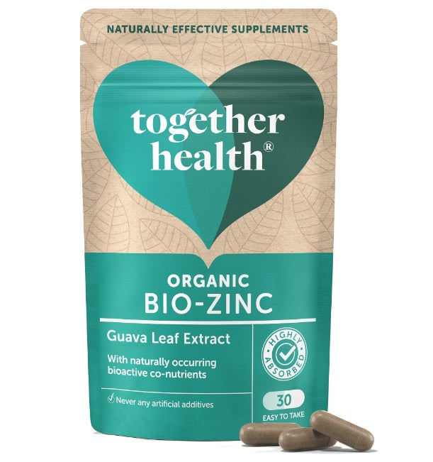 Together Organic Bio Zinc 30 Capsules