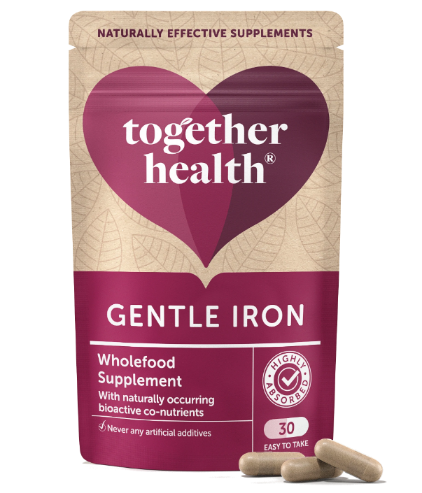 Together WholeVit Gentle Iron with B Vitamins 30 Capsules