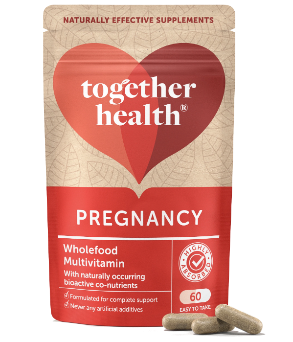 Together WholeVit Pregnancy Multivitamin Supplement 60 Capsules
