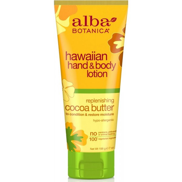 Alba Botanica Cocoa Butter Hand & Body Lotion 200ml