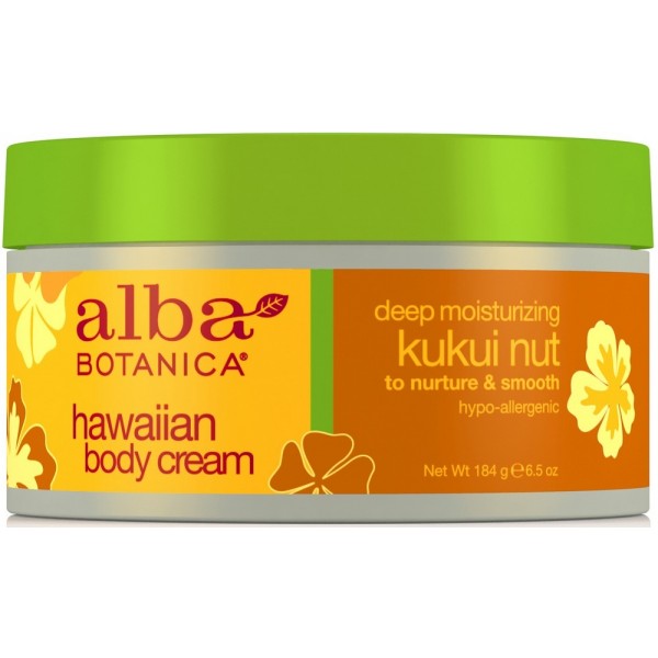Alba Botanica Natural Hawaiian Kukui Nut Body Cream 180g
