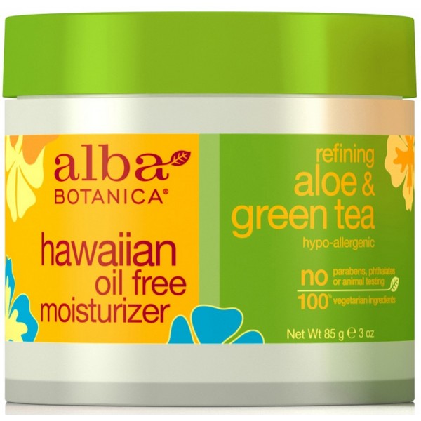 Alba Botanica Natural Hawaiian Aloe & Green Tea Oil Free Moisturiser 85g