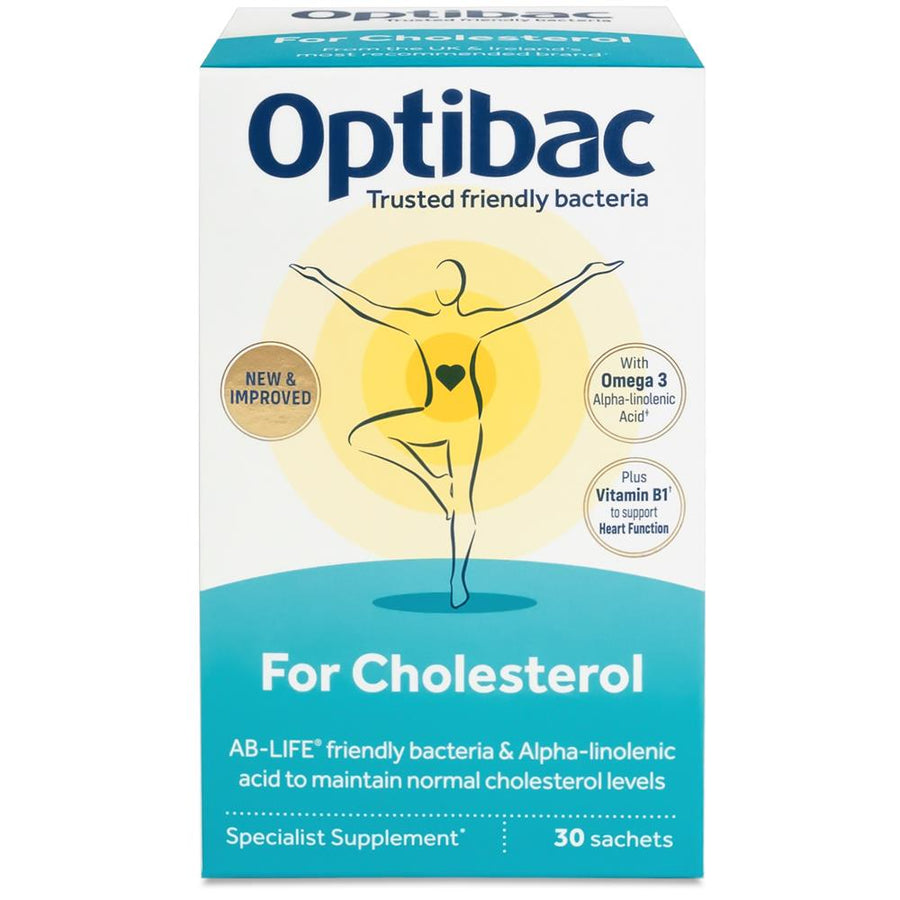 Optibac Probiotics for Your Cholesterol 30 + 30 Capsules