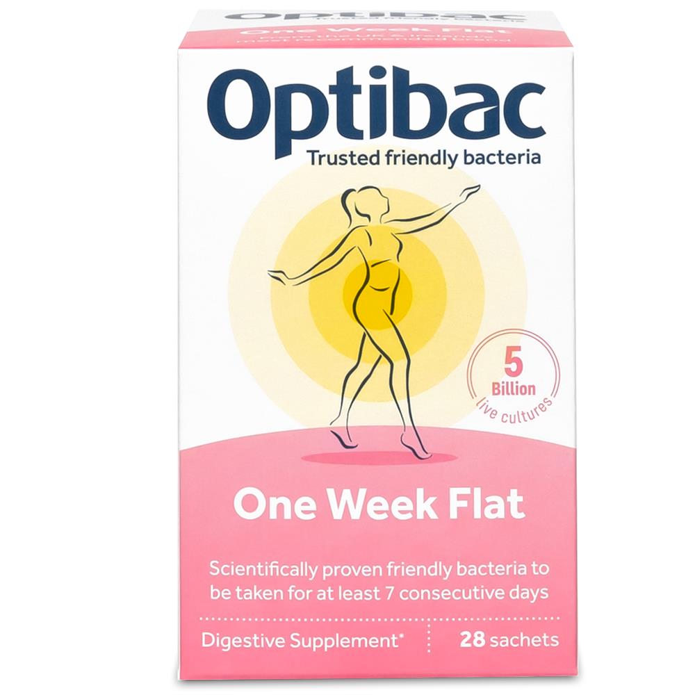 Optibac Probiotics One Week Flat 28 Sachets