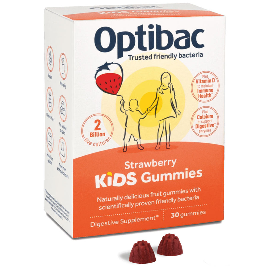 Optibac Kids Strawberry Gummies - 30 Gummies
