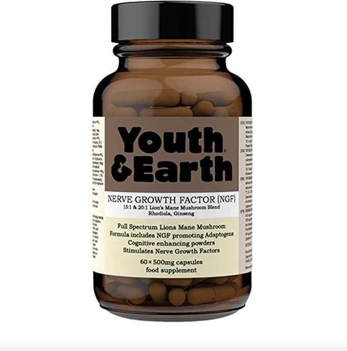 Youth & Earth Nerve Growth Factor 60 Capsules