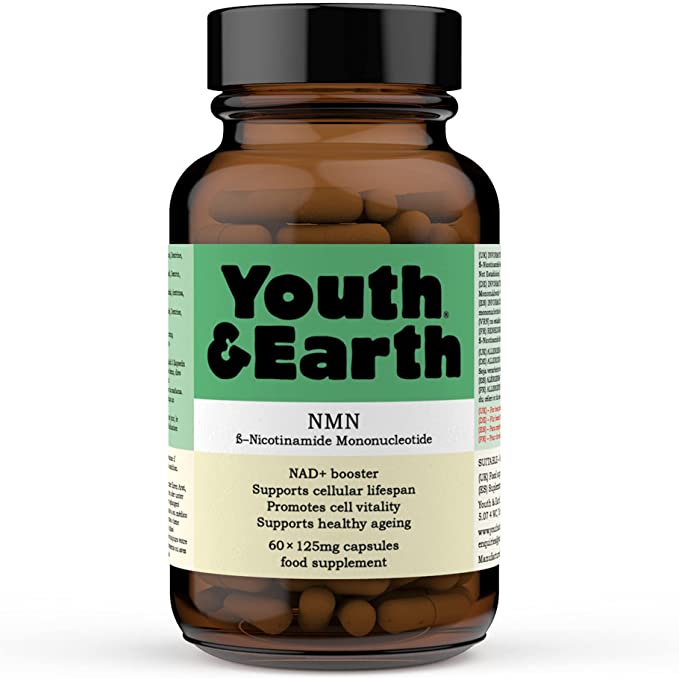 Youth & Earth Delayed Release NMN 250mg - 60 Capsules