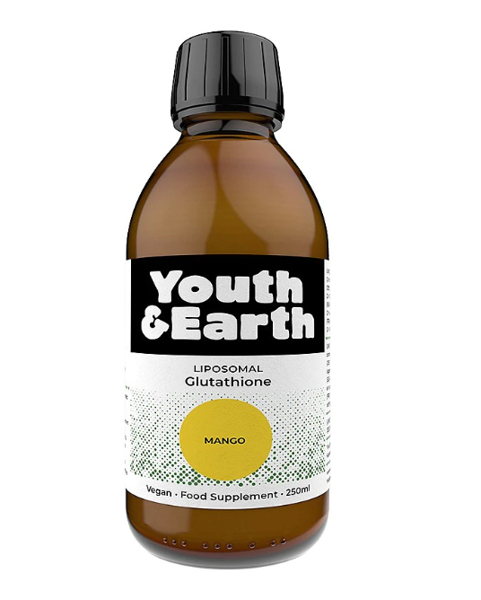 Youth & Earth Liposomal 400mg Glutathione - Mango Flavour 250ml