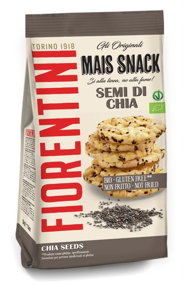Fiorentini Organic Mini Chia Snack 50g
