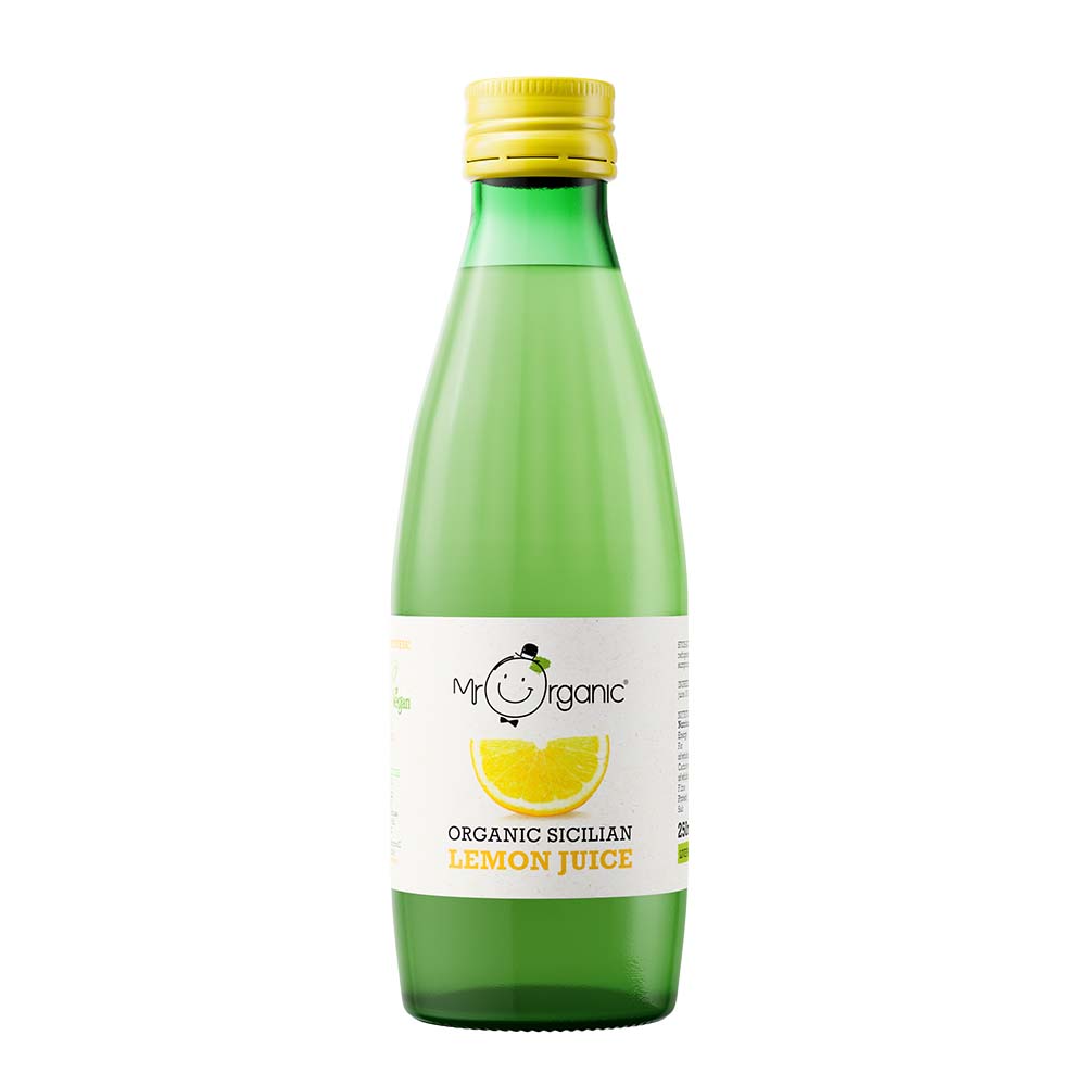 Mr Organic Sicilian Lemon Juice 250ml