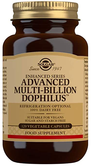 Solgar Advanced Multi-Billion Dophilus Vegetable 120 Capsules