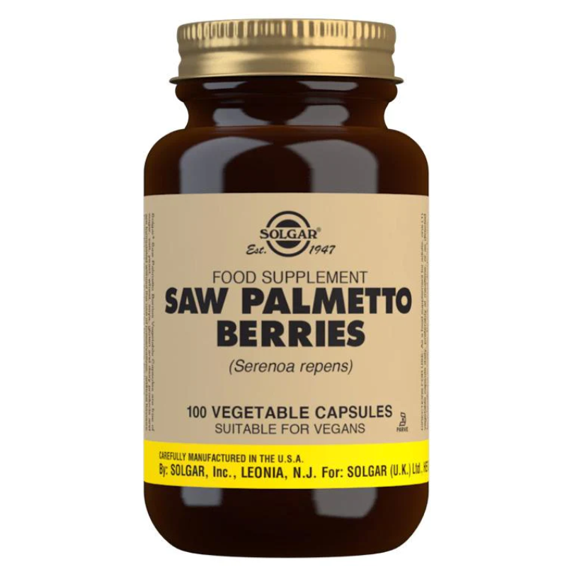 Solgar Saw Palmetto Berries Vegetable Capsules - Pack of 100
