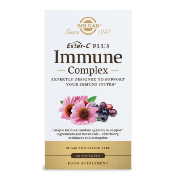 Solgar Ester-C Plus Immune Complex 60 Capsules