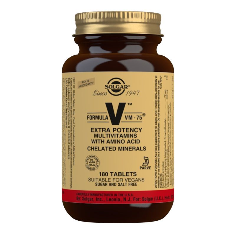 Solgar Formula VM-75 Tablets - Pack of 180