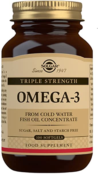 Solgar Triple Strength Omega-3 Softgels - Pack of 100