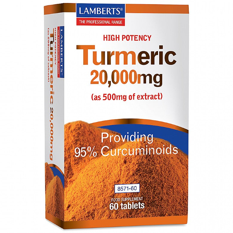 Lamberts Turmeric 20,000mg 60 Tablets