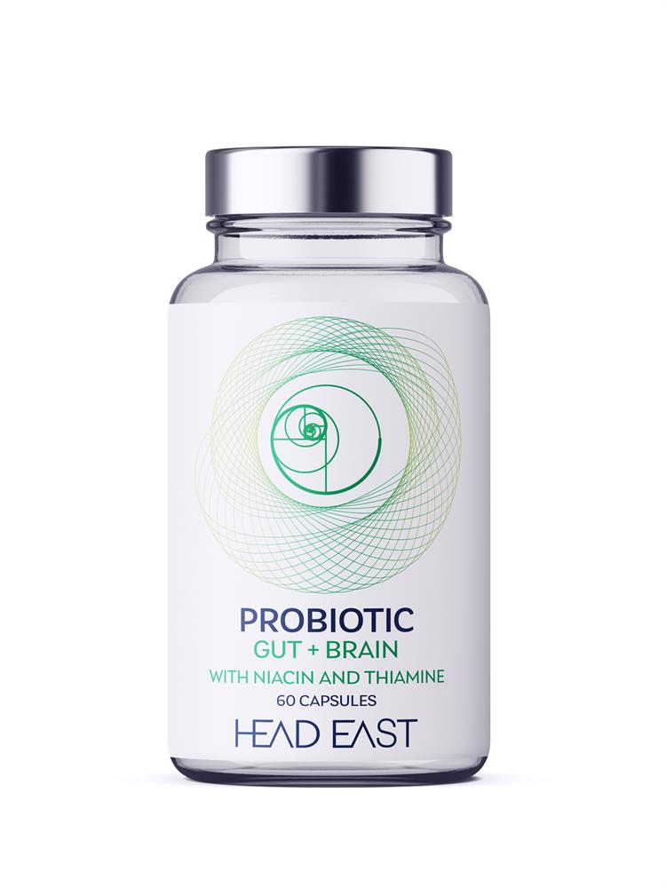 Head East Probiotic Gut & Brain - 60 Capsules
