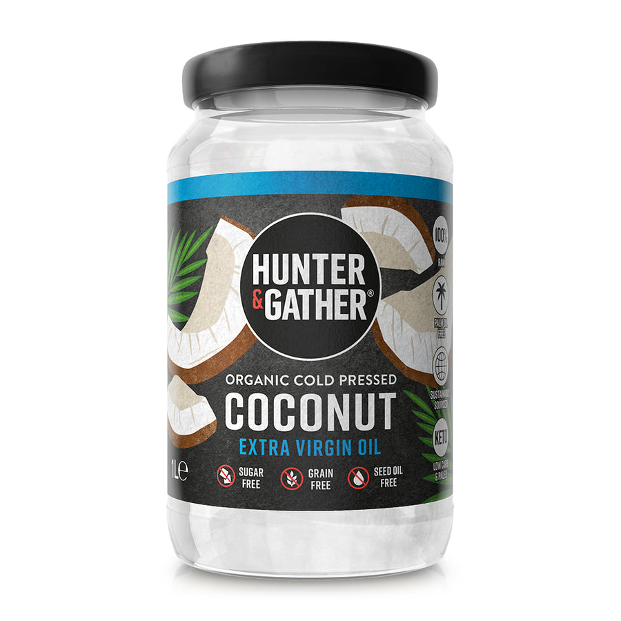 Hunter & Gather Organic Extra Virgin Coconut Oil 1 Litre